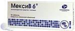 МексиВ 6 табл. п/о пленочной 125 мг+10 мг №30, Канонфарма продакшн ЗАО