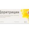 Доритрицин табл. д/рассас. №10, Медице Арцнаймиттель Пюттер ГмбХ & Ко. КГ