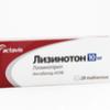 Лизинотон табл. 10 мг №28, Актавис Лтд