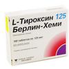 L-Тироксин 125 Берлин Хеми табл. 125 мкг №100, Берлин-Хеми АГ/Менарини Групп