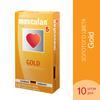 Презервативы Маскулан 5 №10 ультра голд золотое напыление, М.П.И. Фармасьютика ГмбХ